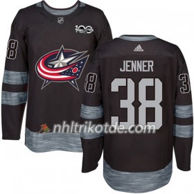 Blue Jackets Trikot Boone Jenner 38 1917-2017 100th Anniversary Adidas Schwarz Authentic - Herren
